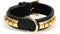 Dog collar Gloria Duna Black Golden (60 x 2.5 cm)