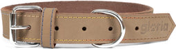 Dog collar Gloria Oasis Beige (1,2 x 35 cm)