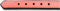 Dog collar Gloria Padded Coral (35 x 1,5 cm)