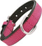 Dog collar Gloria Padded Fuchsia (40 x 2 cm)