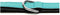 Dog collar Gloria Padded Turquoise (30 x 1,5 cm)