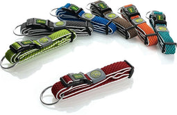 Dog collar Hunter Plus Thread Red Size L (40-60 cm)