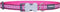 Dog collar Red Dingo Bone Reflective Fuchsia (2,5 x 41-63 cm)