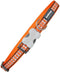 Dog collar Red Dingo Reflective Bones Orange (1,5 x 24-36 cm)