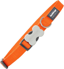 Dog collar Red Dingo Smooth Orange (2 x 31-47 cm)