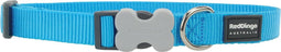 Dog collar Red Dingo Smooth Turquoise (1,2 x 20-32 cm)
