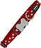 Dog collar Red Dingo Star 20-32 cm