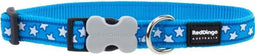 Dog collar Red Dingo Star Stars (1,5 x 24-36 cm)