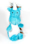 Dog toy Gloria Blue Monster Polyester Eva Rubber polypropylene