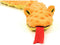 Dog toy Gloria Dogmonsters 65 x 5 x 6 cm Orange Snake