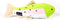 Dog toy Gloria Pitusa Fish Polyester Eva Rubber polypropylene