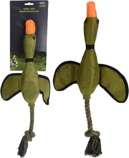 Dog Toy Hondenspeelgoed Eend 49 Cm Nylon Groen