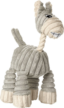 Dog toy Hunter Huggly Zoo Grey Donkey