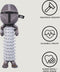 Dog toy The Mandalorian Grey (9 x 28 x 9 cm)