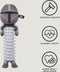 Dog toy The Mandalorian Grey (9 x 28 x 9 cm)