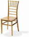 Tiffany Stapelstoel goud - SET VAN 8