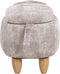 DOGGY - Hocker - Beige - Fluweel