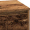 vidaXL - Nachtkastje - met - LED - in - Oude - Hout - 71x34,5x75 - cm