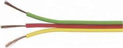 TRU COMPONENTS 1571443 Draad 3 x 0.14 mm² Geel, Rood, Groen 25 m