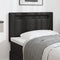 vidaXL - Hoofdbord - Simpel - Design - Zwart - 100 - cm - Kunstleer