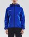 Craft Regenjas Dames - Voetbal - Getapete naden - Blauw - Maat: S