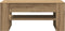vidaXL - Salontafel - Artisan - Eiken - 102x55x45 - cm - Gemaakt - van - Hout