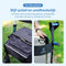 Safe Age® Rollator - Lichtgewicht opvouwbaar - Gevoerde zitting rugleuning - Blauw
