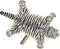 Doing goods Vloerkleed Snowy tiger 90x150
