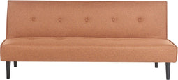 VISBY - Slaapbank 3-zits - Goudbruin - Polyester