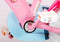 Volare Disney Princess - Kinderfiets - 12 inch - Roze - Inclusief zijwieltjes