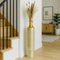 Set van 3 Decoratieve Vloervazen Goud/Wit - 65/53/41 cm