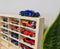 Houten plank voor auto's / veren KRUZZEL