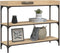 vidaXL - Wandtafel - met - schappen - 100x30x80 - cm - sonoma - eikenkleurig