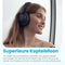 Golden Sound Draadloze Koptelefoon - Active Noise Cancelling tot 35dB - Ambient Mode - 60+ batterijduur - Over ear - Conversation mode