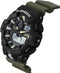 Casio G-Shock GA-710TU-1A3ER - Polshorloge - Quartz - Ø 50 mm - Groen