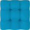 vidaXL - Palletkussen - 50x50x12 - cm - stof - blauw