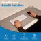Dokx - Verwarmde Muismat grijs - Verwarmde Bureau Onderlegger - Infrarood Bureau Verwarmer - Verwarmingsmat - Verwarmde Bureau Mat