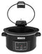 Crock Pot CR052 - Slow Cooker - 4,7L Hinged Lid - Zwart