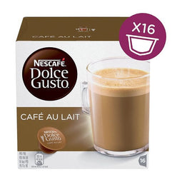 Dolce Gusto - Koffiecups dolce gusto cafe au lait 16st | 3 stuks
