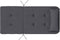 vidaXL - Stoelkussens - 2 - st - Adirondack - oxford - stof - antracietkleurig