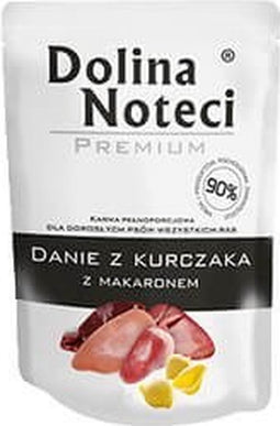 Dolina Noteci Premium kipschotel met noedels - nat hondenvoer - 300g