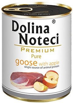 Dolina Noteci Premium Puur ganzenvoer rijk aan appel - nat hondenvoer - 400 g