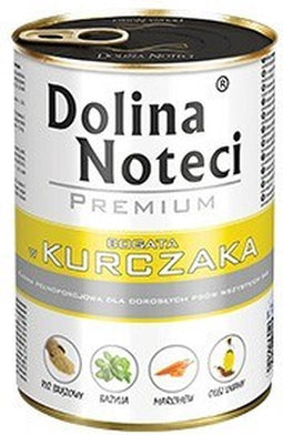 Dolina Noteci Premium rijk aan kip - nat hondenvoer - 400g