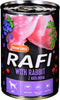 Dolina Noteci RAFI konijn, bosbes, cranberry - Nat hondenvoer 400 g