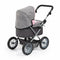 Doll pram BAYER Design 13033AB Trendy deep Gray, Pink