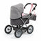 Doll pram BAYER Design 13033AB Trendy deep Gray, Pink