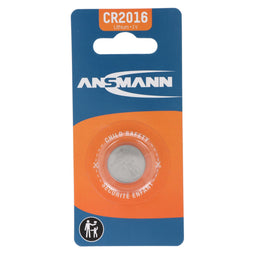 Ansmann CR2016 - Lithium knoopcel - 3 Volt - 20mm x 1.6mm