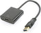 Dolphix USB display-adapterkabel, zwart