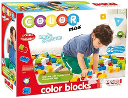 Dolu Bouwblokken 56 stuks - 36m-VAN 18 MAANDEN TOT 4 JAAR