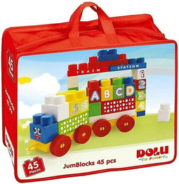 Dolu Dolu Blokkentrein met 45 Blokken